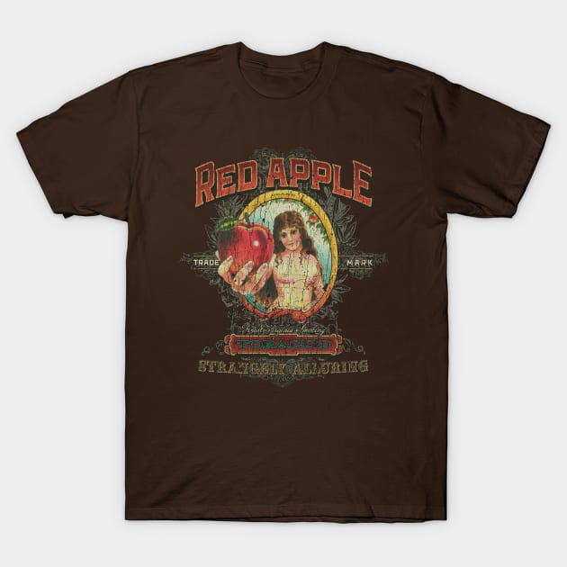 Red Apple Tobacco T-Shirt by JCD666